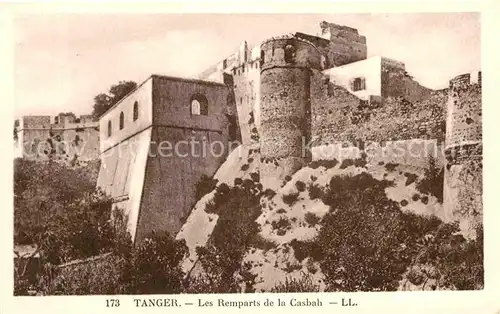 Tanger Tangier Tangiers Les Remparts de la Casbah Kat. Marokko