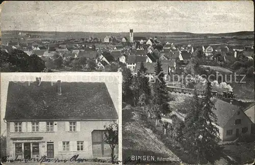 Bingen Sigmaringen Panorama Konditor Ott Kat. Bingen