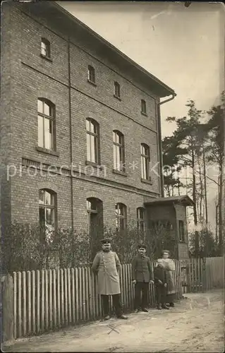 Delitzsch Wohnhaus Soldaten  Kat. Delitzsch