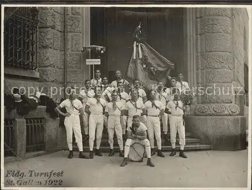 Sankt Gallen Eidgenoessisches Turnfest Kat. Sankt Gallen