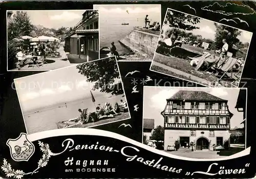 Hagnau Bodensee Pension Gasthaus Loewen Kat. Hagnau am Bodensee