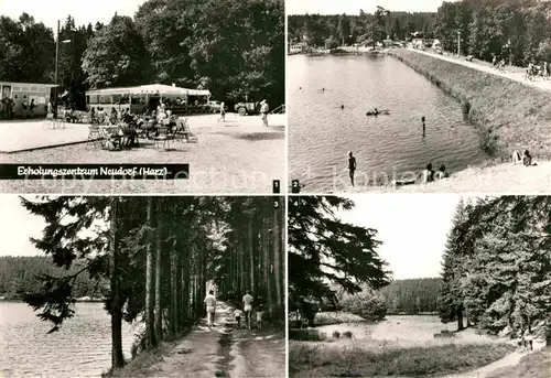 Neudorf Harzgerode Erholungszentrum Gaststaette Badesee Rundweg Kat. Harzgerode