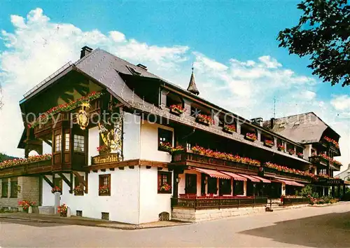 Haeusern Schwarzwald Hotel Restaurant Adler Kat. Haeusern
