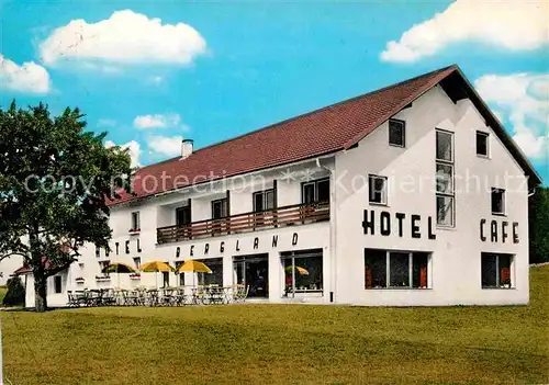 Lackenhaeuser Niederbayern Klafferstrass Hotel Bergland Kat. Neureichenau