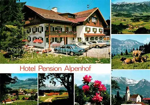 Ofterschwang Hotel Pension Alpenhof Kat. Ofterschwang