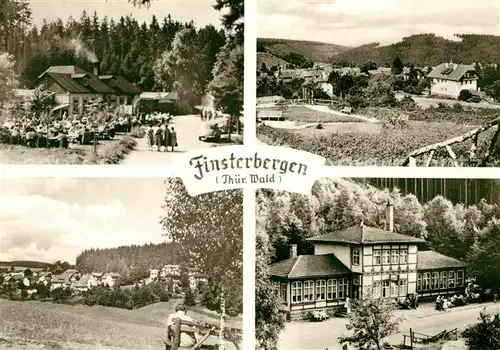 Finsterbergen Teilansichten Kat. Finsterbergen Thueringer Wald