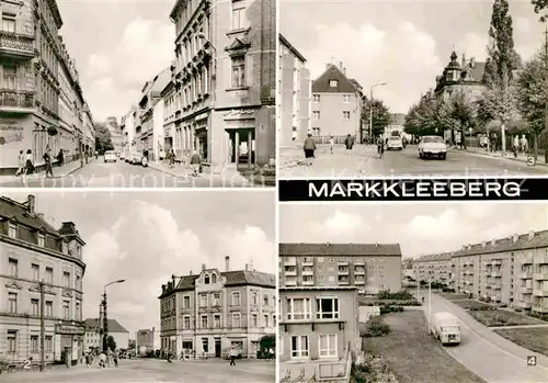 Markkleeberg Karl Marx Strasse Mitte Am Ring Klement Gottwald Strasse Kat. Markkleeberg