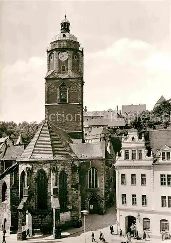 Meissen Elbe Sachsen Frauenkirche Markt Kat. Meissen