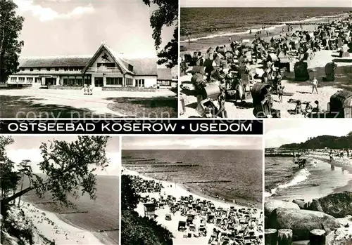 Koserow Ostseebad Usedom Strand  Kat. Koserow
