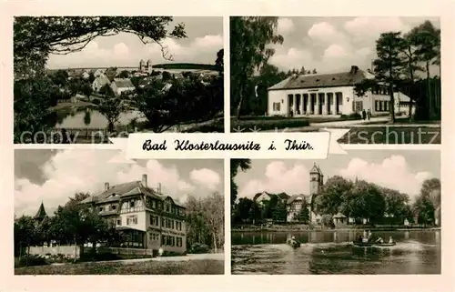 Klosterlausnitz Bad Teich Panorama Kat. Bad Klosterlausnitz