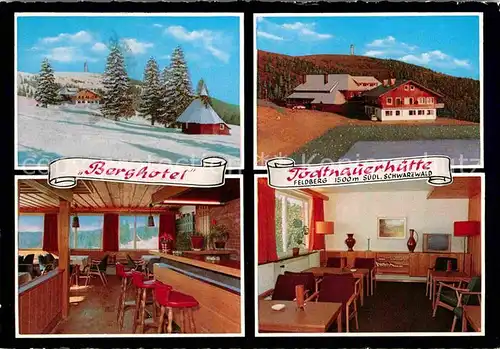 Feldberg Schwarzwald Todtnauer Huette Bar Raum Aussenansicht Kat. Feldberg (Schwarzwald)