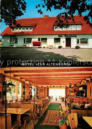 Oldershausen Northeim Motel zur Altenburg Kat. Kalefeld