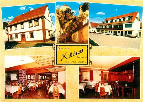 Weidenberg Gasthof Kilchert Kat. Weidenberg