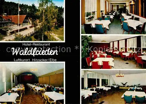 Hitzacker Elbe Hotel Restaurant Waldfrieden Kat. Hitzacker (Elbe)