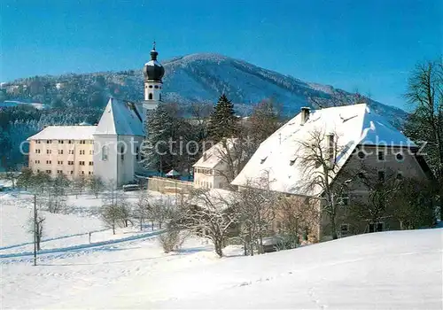 Hoeglwoerth Kirche Berchtesgadener Land Kat. Anger