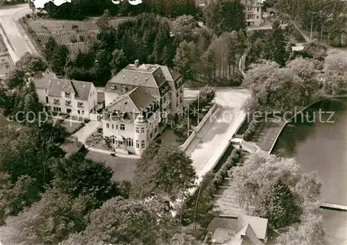 Eutin Fissau Fliegeraufnahme Kurheim Hasu Seeschloss Kat. Eutin