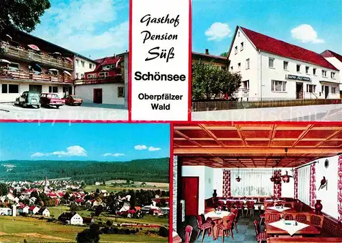 Schoensee Gasthaus Pension Suess Kat. Schoensee
