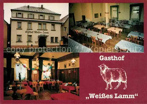 Pegnitz Gasthof Weisses Lamm Kat. Pegnitz