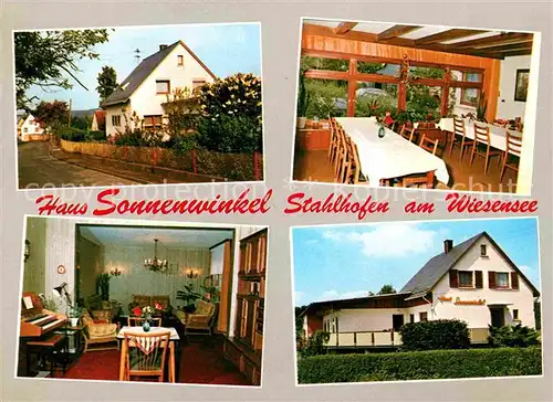 Stahlhofen Wiesensee Haus Sonnenwinkel Willi Kessler Kat. Stahlhofen am Wiesensee