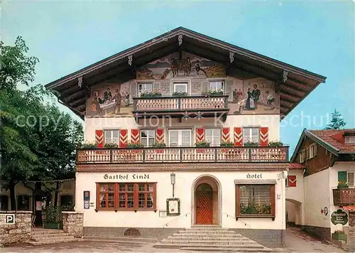 Rottach Egern Gasthof und Hotel Lindl Kat. Rottach Egern