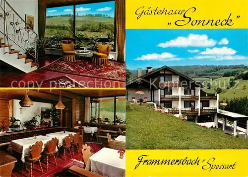 Frammersbach Gaestehaus Sonneck Kat. Frammersbach