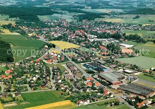 Borgholzhausen Fliegeraufnahme Kat. Borgholzhausen