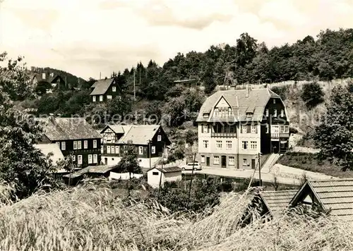 Hirschbach Suhl Erholungsheim Einheit Kat. Hirschbach Thueringer Wald