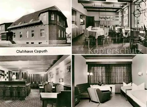 Caputh Clubhaus Friedrich Ebert Strasse Kat. Schwielowsee