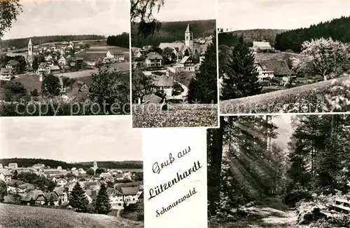 Luetzenhardt Panorama Teilansichten Kat. Waldachtal