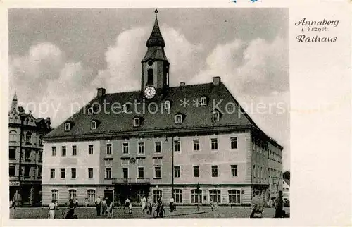 Annaberg Buchholz Erzgebirge Rathaus Kat. Annaberg