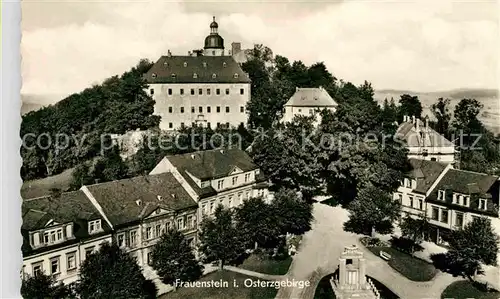 Frauenstein Sachsen Schloss Kat. Frauenstein Sachsen