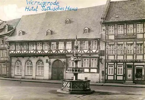 Wernigerode Harz HO Hotel Gothisches Haus Kat. Wernigerode