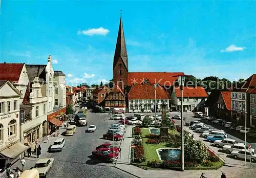 Eutin Markt Denkmal Kirche Rosenstadt Holsteinische Schweiz Kat. Eutin