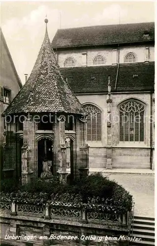 ueberlingen Bodensee Oelberg beim Muenster Kat. ueberlingen