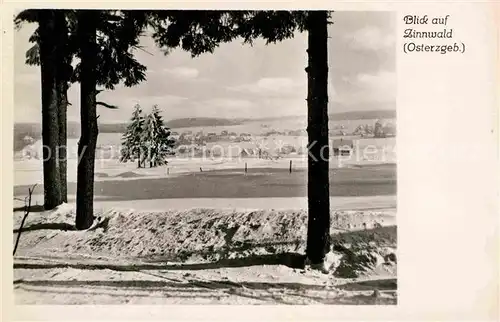 Zinnwald Georgenfeld Panorama Kat. Altenberg