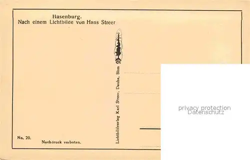 Hasenburg Panorama Kat. Lueneburg