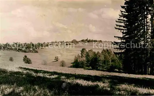 Landwuest Panorama Kat. Markneukirchen