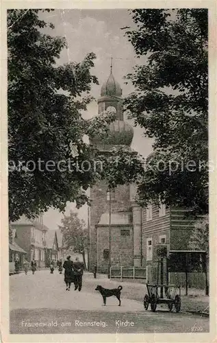 Frauenwald Thueringen Kirche Kat. Frauenwald