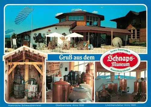 Hauzenberg Jahrdorf Bayrisches Schnaps Museum mit Probierstube und Cafe