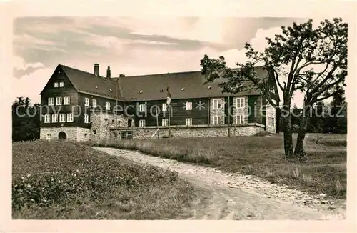 Klingenthal Vogtland Jugendherberge Aschberg Kat. Klingenthal Sachsen