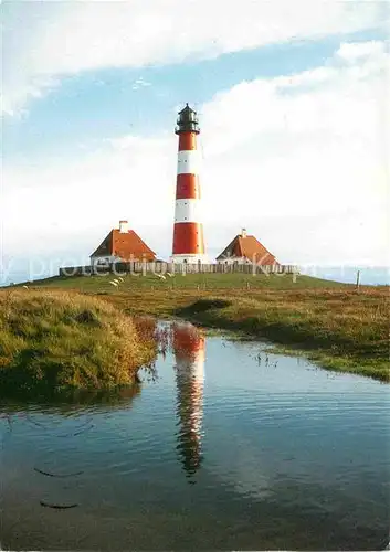 Westerhever Naturschutzstation am Westerhever Leuchtturm Kat. Westerhever