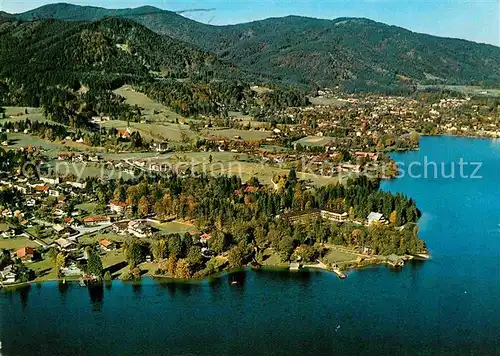 Bad Wiessee Tegernsee Fliegeraufnahme