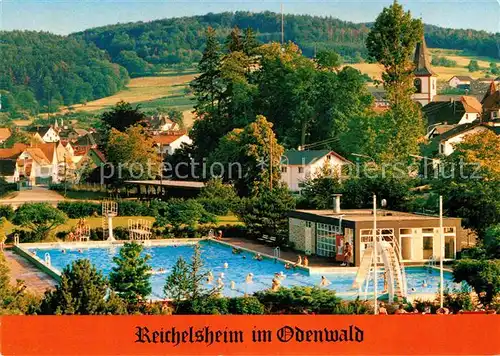 Reichelsheim Odenwald Freibad Kat. Reichelsheim (Odenwald)