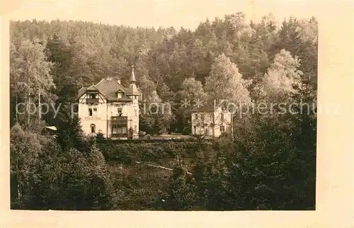 Rathen Saechsische Schweiz Ville Zeissie Kat. Rathen Sachsen