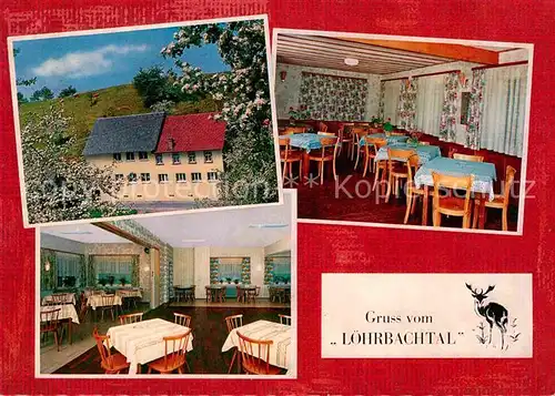 Loehrbach Gasthaus Zum Loerbacher Tal Kat. Birkenau