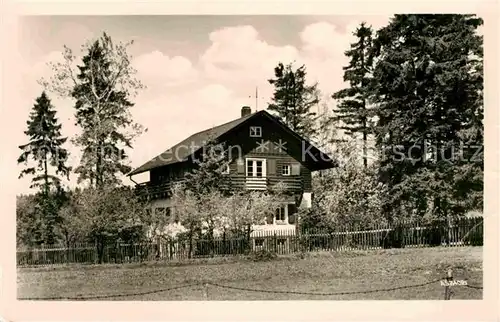 Schoeneck Vogtland Jugendherberge  Kat. Schoeneck Vogtland