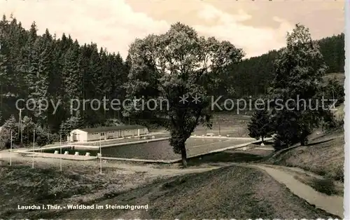 Lauscha Waldbad im Steinachgrund Kat. Lauscha