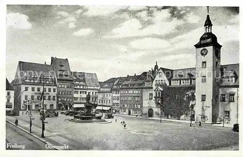 Freiberg Sachsen Obermarkt Kat. Freiberg