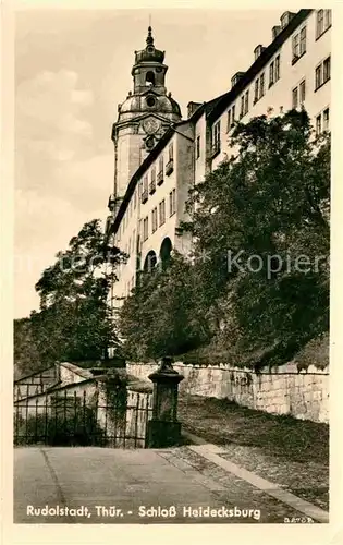 Rudolstadt Schloss Heidecksburg Kat. Rudolstadt