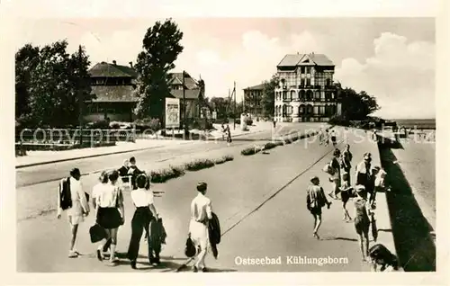 Kuehlungsborn Ostseebad Promenade Kat. Kuehlungsborn